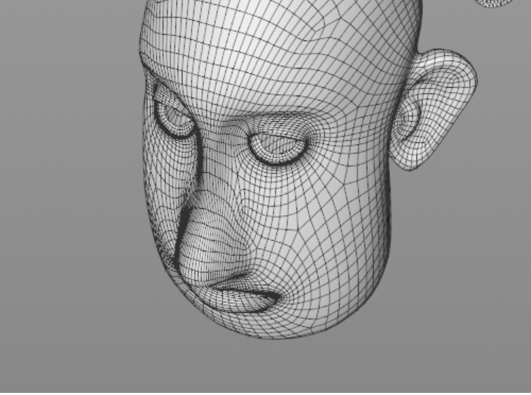 C4D人物头模3D模型MAX角色头部基础白模Blend建模雕刻FBX素材OBJ - 人物角色 - 绘图狗-设计灵感素材集散地